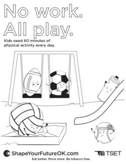 No Work All Play Coloring Page Download
