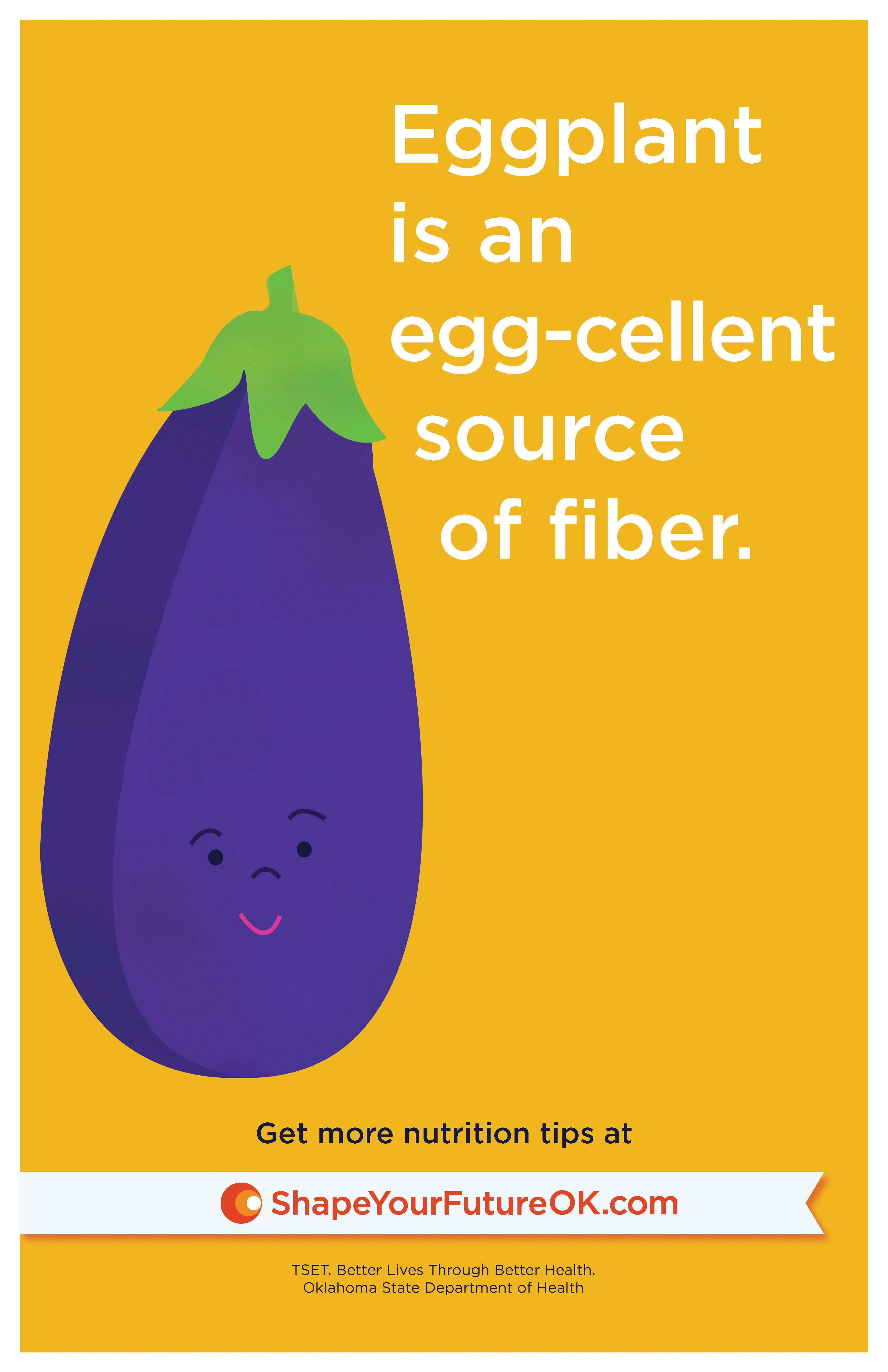 Eggplant, fiber 11 x 17 poster download