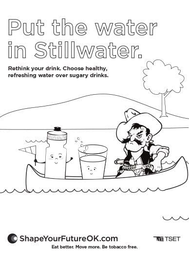 stillwater coloring page ideas