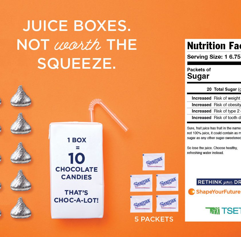 Rethink Your Drink Poster - Juice Box Download