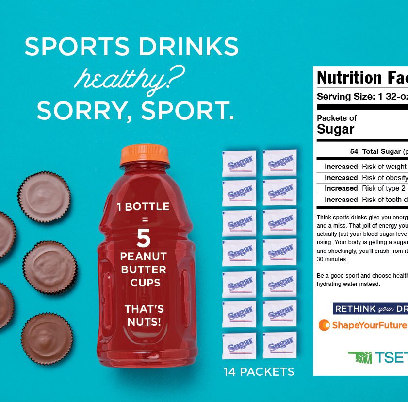 Rethink Your Drink Poster - Sports Drink Download
