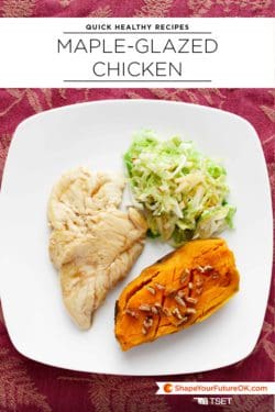 maple-glazed chicken