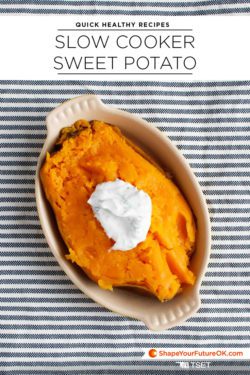 slow cooker sweet potato
