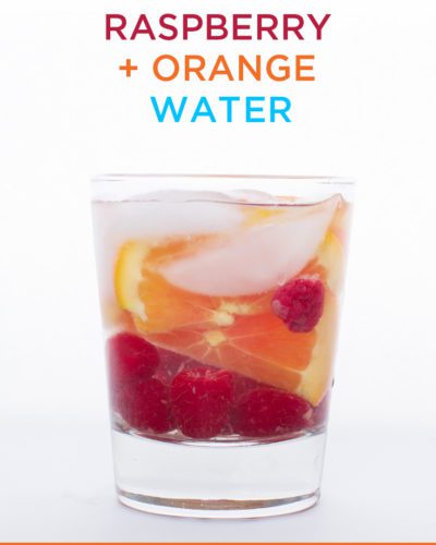 raspberry orange water