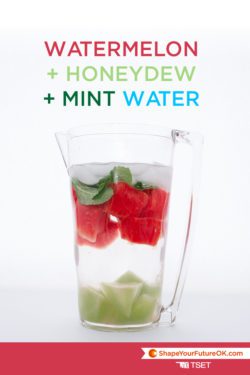 watermelon honeydew mint water