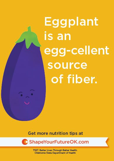 Eggplant, fiber 8.5 x 11 poster download
