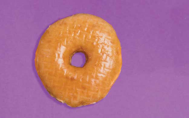 A donut has more sugar than a can of soda.