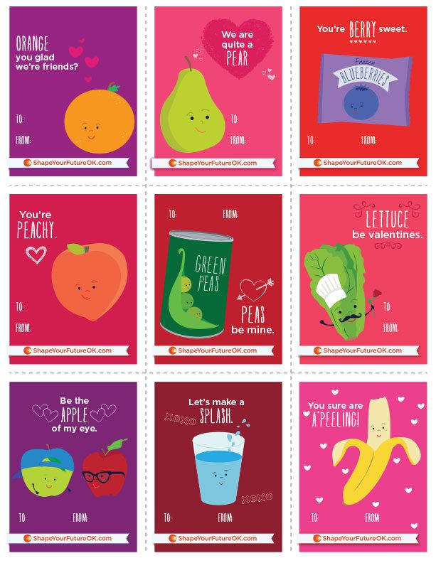 Valentine’s Card Pack – Nutrition download