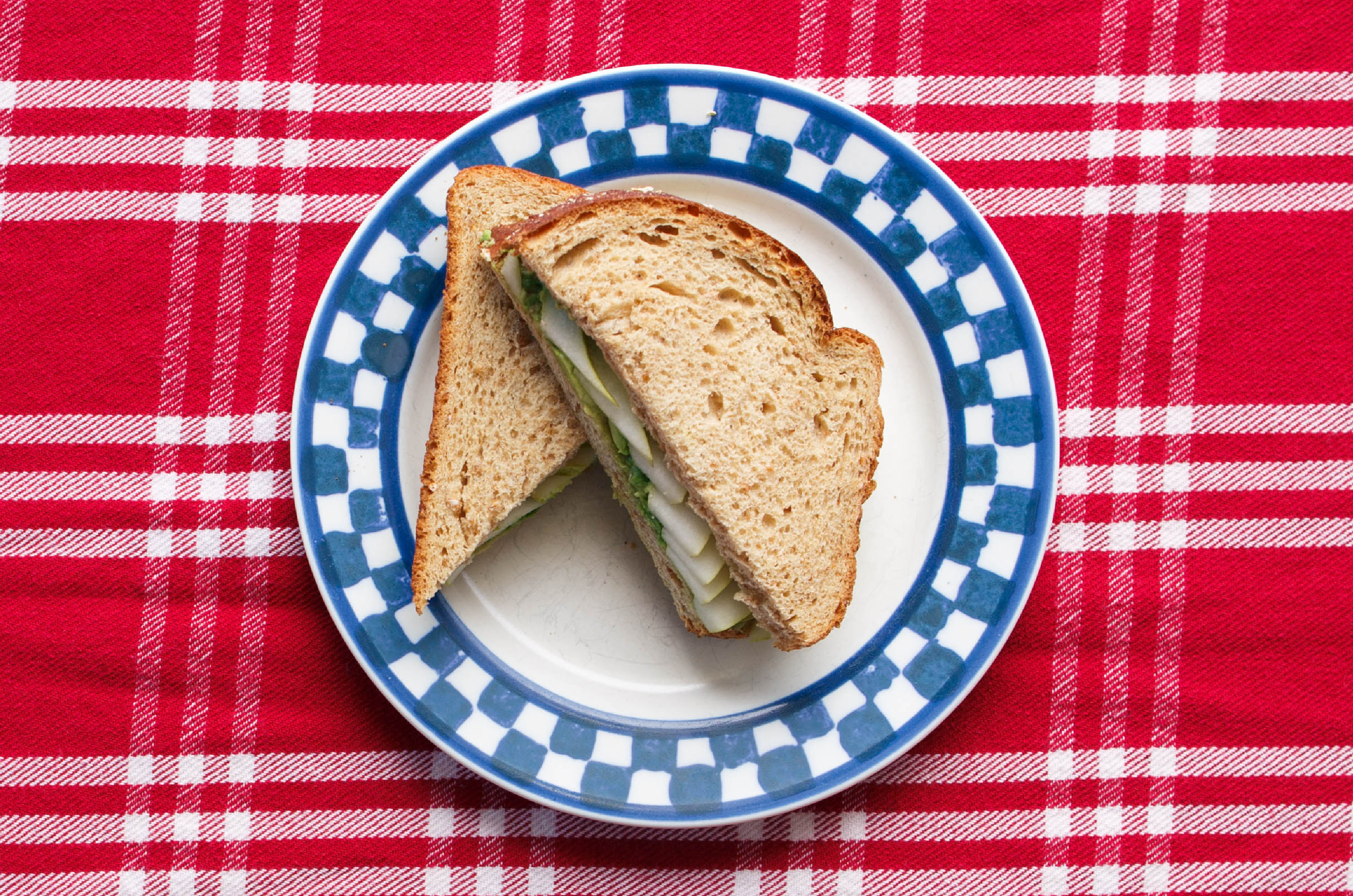 When eating grains, how much should be whole grain?