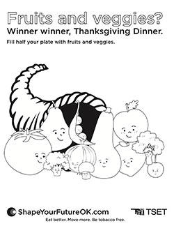 Thanksgiving Coloring Page Download