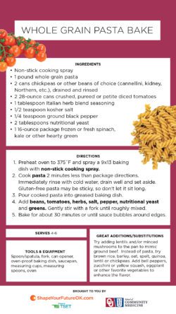 Whole Grain Pasta recipe