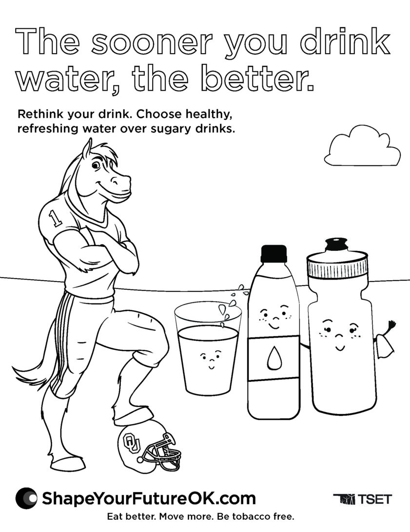 University Coloring Sheets OU Water download