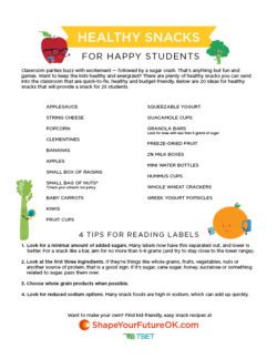 Healthy Snacks for Happy Students Download