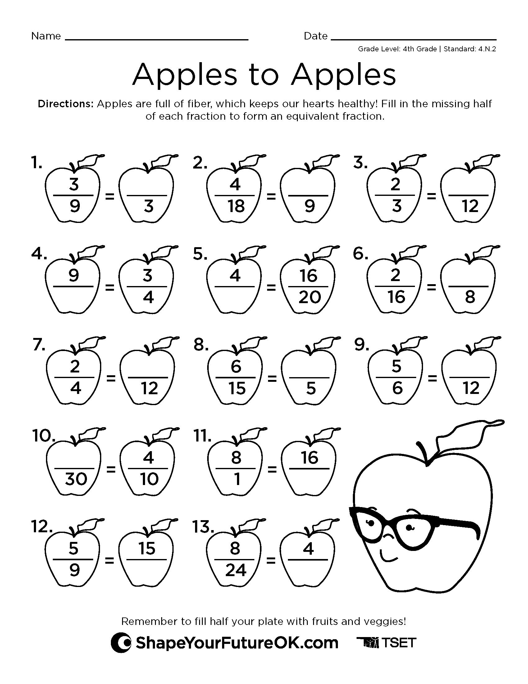 Apples to Apples: 4th Grade download