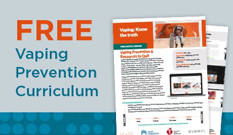 Free vaping prevention curriculum