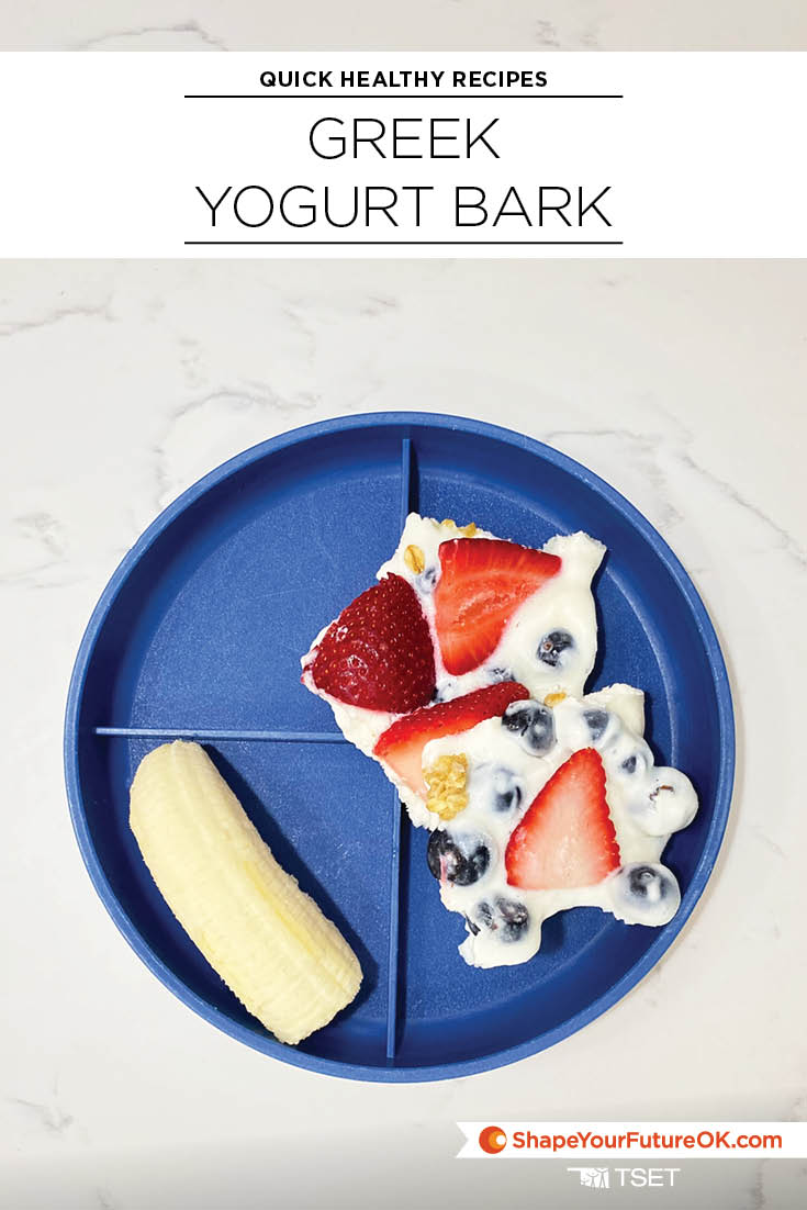 Quick healthy recipes: Greek yogurt bark