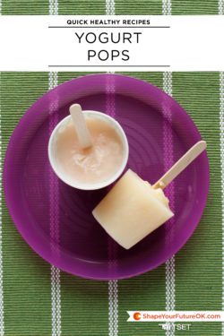 Yogurt pops