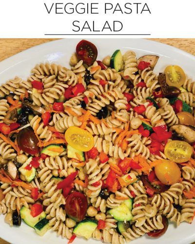 Veggie pasta salad