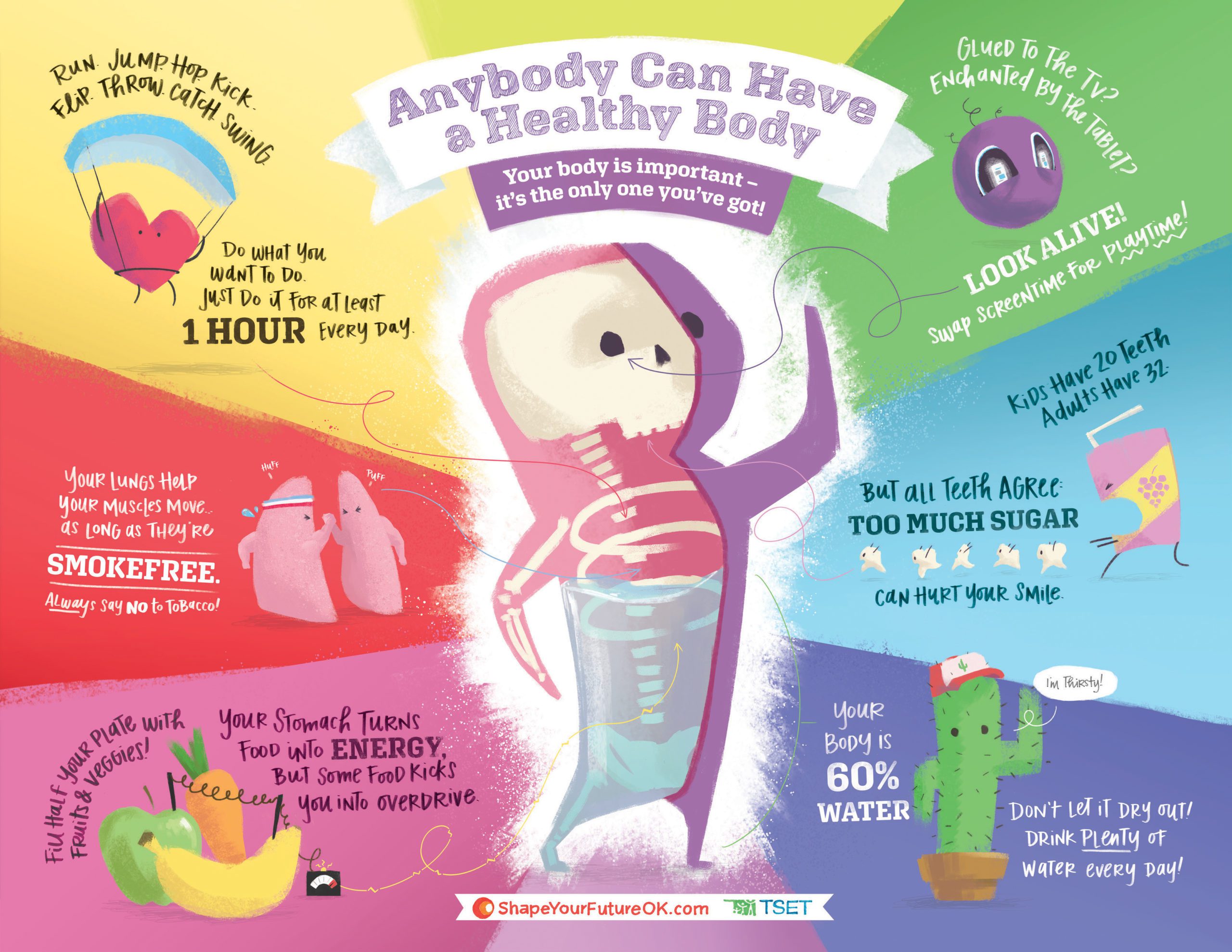 Healthy kid poster download
