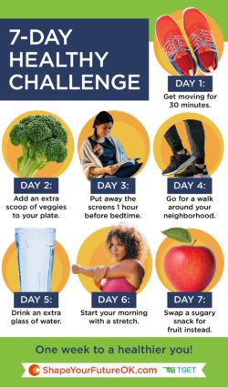 7 day healthy challenge