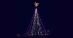 Oklahoma Christmas Light Tree