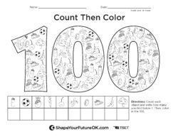 count then color 100