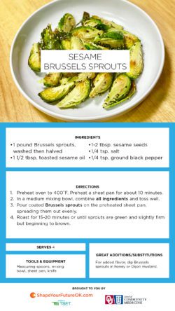 Seseme Brussels Sprouts recipe