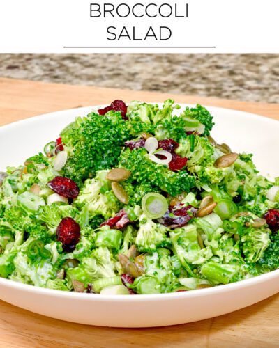 Broccoli Salad - Quick healthy recipe