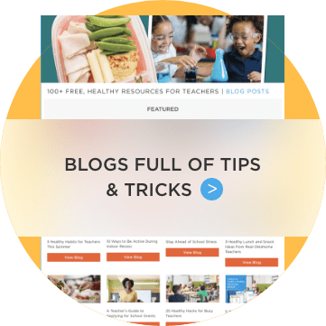 Blogs full of tips and tricks button