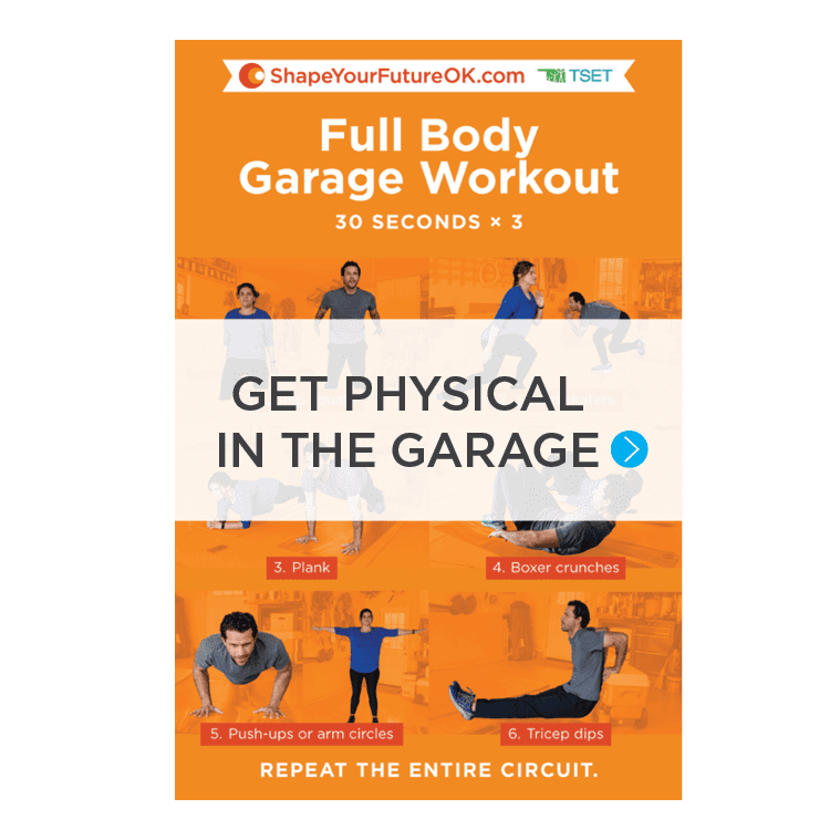 Get physical in the garage