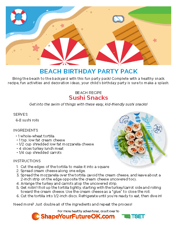 Beach Birthday Party