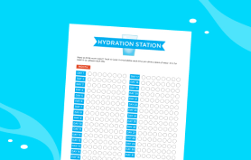 Water Tracker PDF Sheet