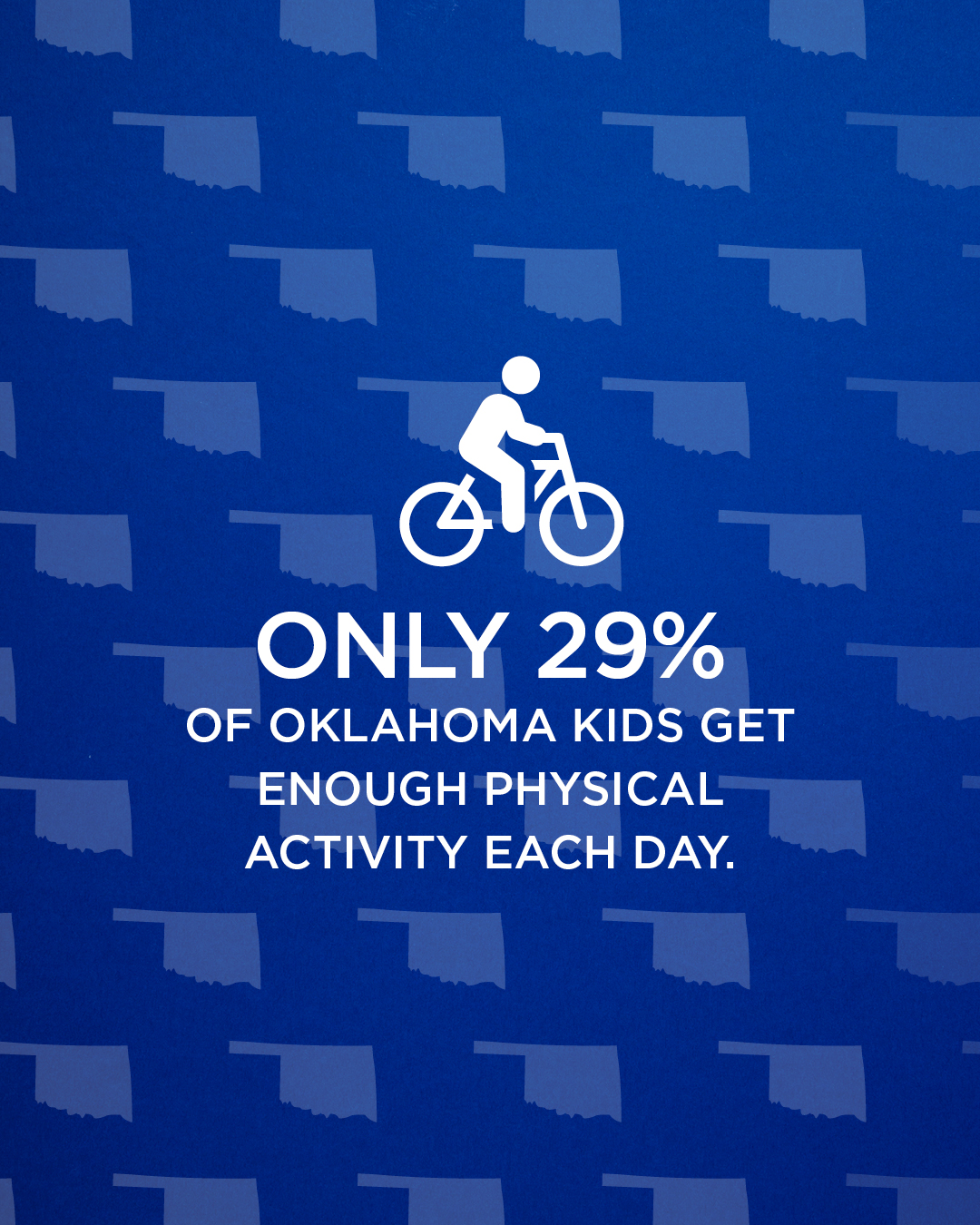 Only 29% of Oklahoma Kids Get Enough Physical Activity Each Day