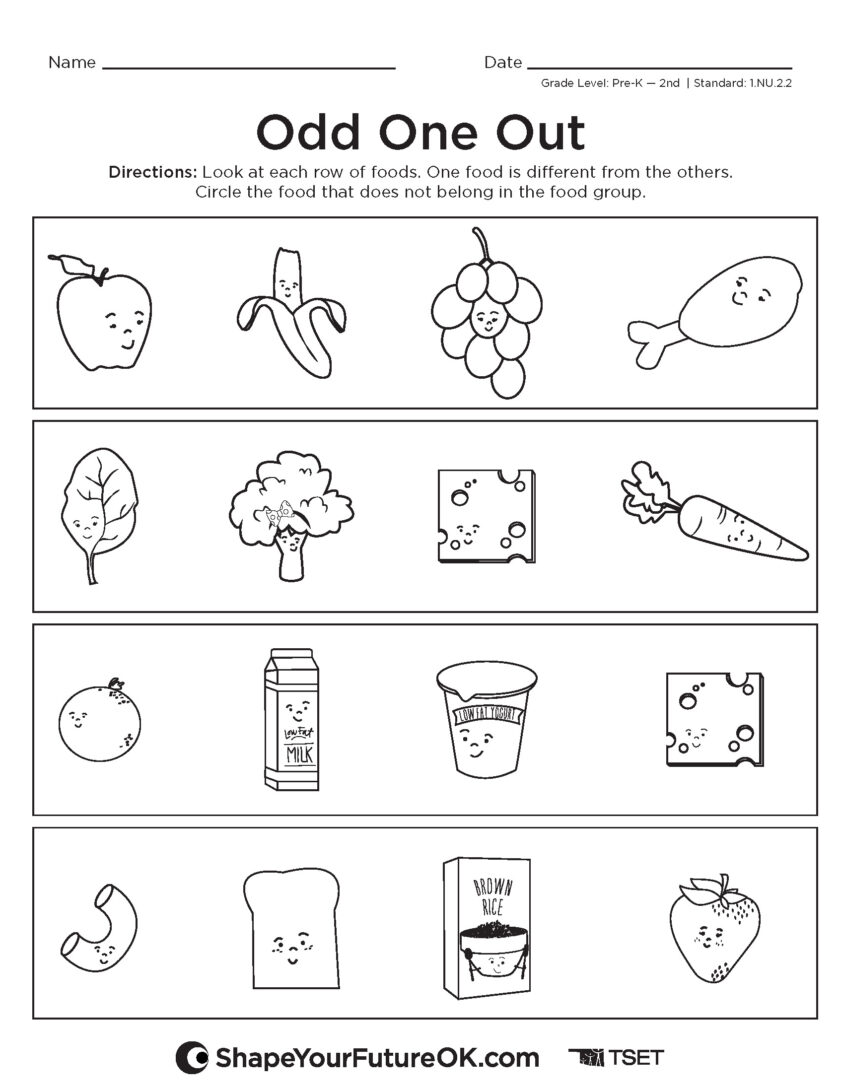 Odd One Out | Pre-K-2nd Grade